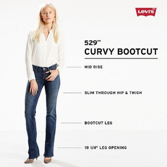 Levi's | Jeans | Levis 529 Curvy Bootcut Size 2 | Poshmark